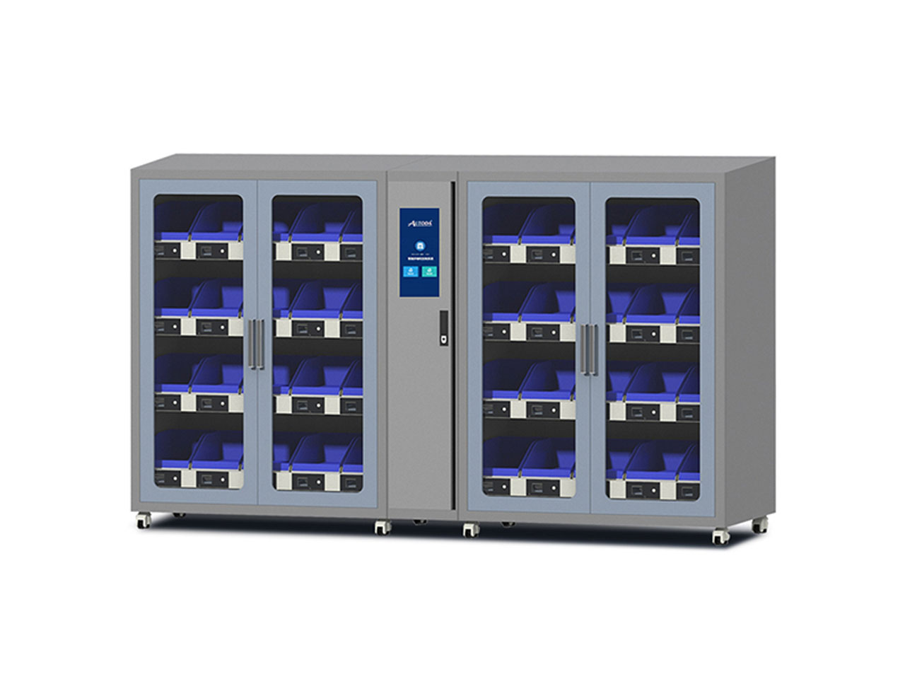 智能称重货柜-双开门